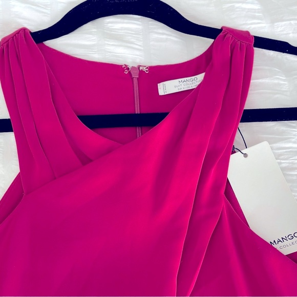 Never worn, NEW Mango fuscia dress! - Picture 4 of 6